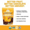 Mavuno Harvest Organic Dried Pineapple Dipped in Dark Chocolate Fruit Snacks, All Natural Vegan Treat, Bursting with Flavor, 3 oz Bags - 6 PK - 4 of 4