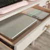 NicBex Computer Desk Modern Multifunctional Home Office Desks with Two Spacious Drawers, Open Shelf for Office, Study - 2 of 4
