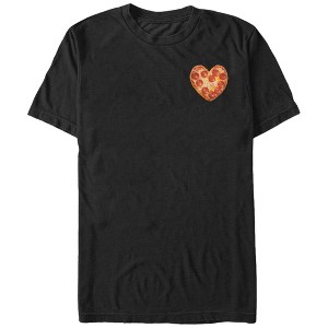 Men's Lost Gods Heart-Shaped Pizza T-Shirt - 1 of 4
