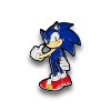 Just Funky Sonic the Hedgehog Sonic Enamel Collector Pin - 2 of 4