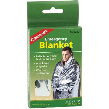 Coghlan's Emergency Blanket, 52.5" x 82.5", Waterproof & Windproof, Survival