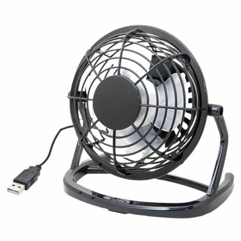 Portable Rechargeable Desk Fan air Cooler Mini Operated Desk 4 Adjustable  Speeds