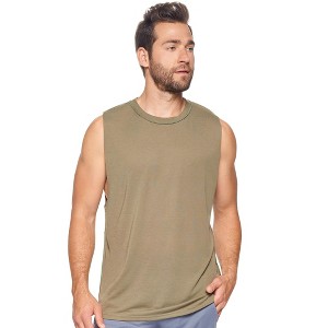 Expert Brand USA-Made Men's Siro™ Raw Edge Sleeveless Shirt - 1 of 4