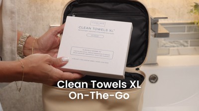 Clean Skin Club Travel Disposable Face Towel For Improved Skin Xl 10ct Target
