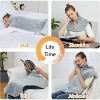 TackView Wireless Heated Comforter for Neck and Shoulders Back, 4 Heat Settings,Machine Washable, UL Certified - 4 of 4
