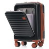 LOVMOR Luggage Sets 4 Piece, Expandable ABS Durable Suitcase with Travel Bag, Carry On Luggage Suitcase Set with 360° Spinner Wheels - 2 of 4