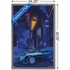 Trends International DC Comics - Batman - Skyline Bat Signal Framed Wall Poster Prints - 3 of 4