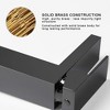 PAGED Single Handle Bathroom Faucets Single Hole Sink Faucet Modern Vanity Basin Faucet with Pop-Up Drain & Water Supply Hoses - 4 of 4