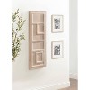 Kate & Laurel All Things Decor 13 "x 36" Yuvan Decorative Carved Wall Art Plaque Light Natural: Modern Scandinavian Style - 4 of 4