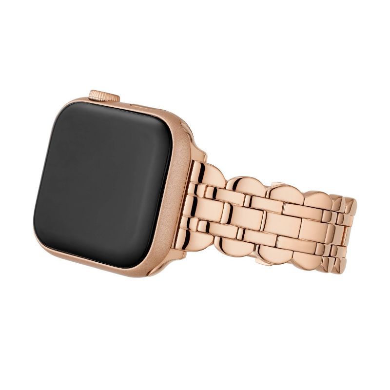 Kate Spade New York Apple Watch Rose Gold - Tone Stainless Steel 42/44/45mm Band, 6 of 9