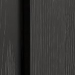 4 glass doors-black color