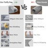 coucheta Indoor Soft Rug Shag Rug for Living Room Fuzzy Shaggy Rugs for Bedroom Decor Modern Small Area Rug - 4 of 4