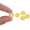Unique Bargains Resin Craft DIY Round Flat 4-Hole Replacement Sewing Buttons 10 Pcs - 4 of 4