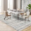 Modern Rug Machine Washable Contemporary Striped Accent Carpet - 4 of 4