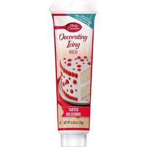 Betty Crocker Red Decorating Icing Tube - 4.25oz - 1 of 3