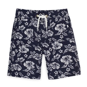 Hope & Henry Boys' Relaxed Linen Pull-On Short, Toddler - 1 of 4