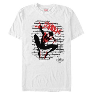 Men's Marvel Spider-Man: Into the Spider-Verse Brick T-Shirt - 1 of 4