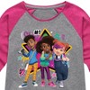 Girls' - Karma's World - We're All Stars Shirt Tail Raglan Graphic T-shirt - 2 of 4