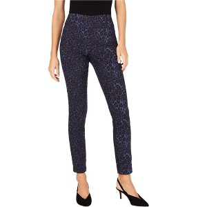 I.N.C International Concepts Womens Leopard Casual Trouser Pants - 1 of 1