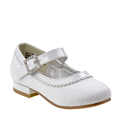 Girls dress clearance white shoes