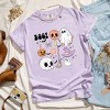 Simply Sage Market Women's Boo Chart Short Sleeve Garment Dyed Tee - 3 of 4