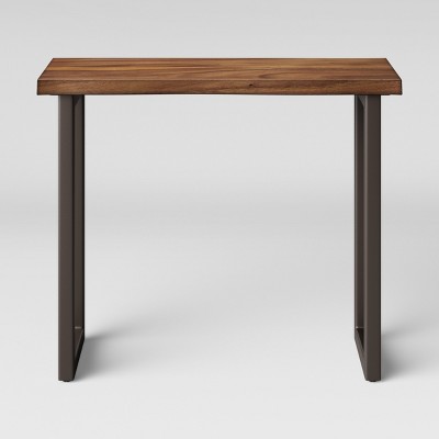 Thorald Wood Top Console Table with Metal Legs Brown - Project 62™