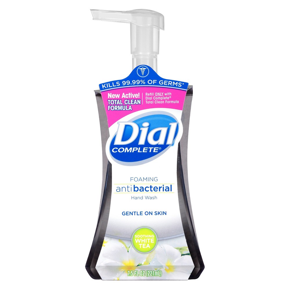 UPC 017000079738 product image for Dial Complete Soothing White Tea Foaming Anti-Bacterial Hand Wash 7.5-oz. | upcitemdb.com