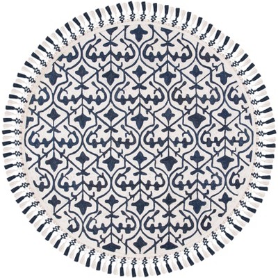 navy/ivory