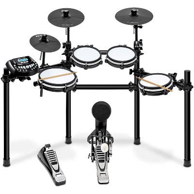 Conjunto de bateria eletrônica Lyxjam de 8 peçasConjunto de bateria eletrônica Lyxjam de 8 peças  