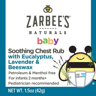 Zarbee's Naturals Baby Chest Rub - 1.5oz