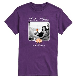 Men's - The White Lotus - Let's Fun Short Sleeve Graphic T-Shirt - 1 of 3