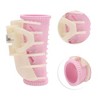 Unique Bargains Women's Heatless Voluminous Hair Roller 2.68"x1.69" Pink White 2pcs - 3 of 4