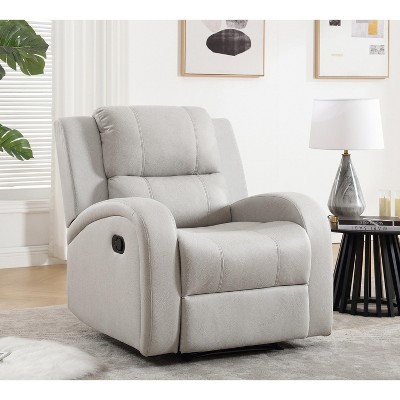 Manual Recliner Chairs for Adults, Small Recliners for Small Spaces, Fabric Recliner Chair, Single Sofa Living Room Chair for RV