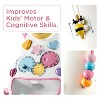 KUB Baby Push Walker, Montessori Baby Walker Activity Center with Wheels& Push Toys  for Toddlers, Sit to Stand Learning Walker - 3 of 4