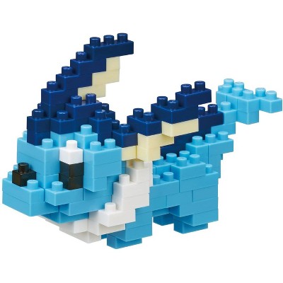 Kawada Nanoblock Pokemon Series Vaporeon Micro-Sized Building Block Set