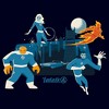 Mens The Fantastic Four: First Steps Heroes in the City T Shirt - 2 of 4