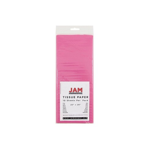 JAM Paper Gift Tissue Paper Fuchsia Pink 10 Sheets/Pack (1152351) - image 1 of 3