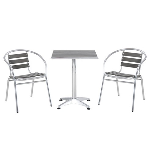 Aluminium table and online chair set