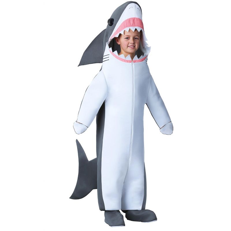 HalloweenCostumes.com Great White Shark Childrens Costume, 1 of 3