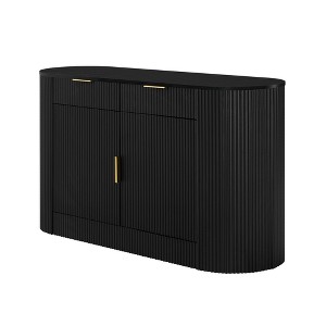 Dexmalle Multi Storage Sideboard Cabinet with Aluminum Handles - 1 of 4