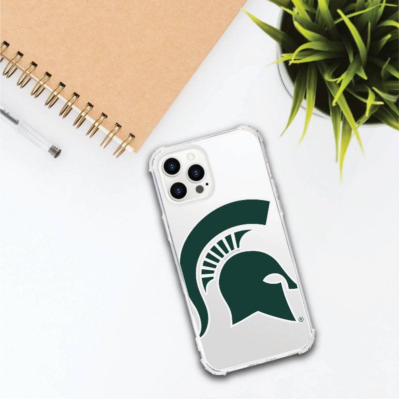 NCAA Michigan State Spartans Clear Tough Edge Phone Case - iPhone 13 Pro, 3 of 5