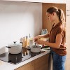 BergHOFF Leo Glints Nonstick Ceramic 8" Stockpot 3qt. With Glass Lid, Recycled Aluminum, Spirit - 2 of 4