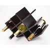 Kamenstein Butterfly Countertop Free-Standing Wooden Wine Rack, Dark Brown, 8-Bottle - 3 of 4