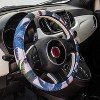 LUNNA 1pc Palm Tree Steering Wheel Cover Embellished with Swarovski Crystals - image 2 of 4