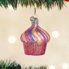 Old World Christmas Glass Blown Ornament for Christmas Tree, Cupcake - 2 of 4