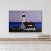 Northlight LED Lighted Dusk Lighthouse Seaside Scene Canvas Wall Art 15.75" x 23.75" - 2 of 4