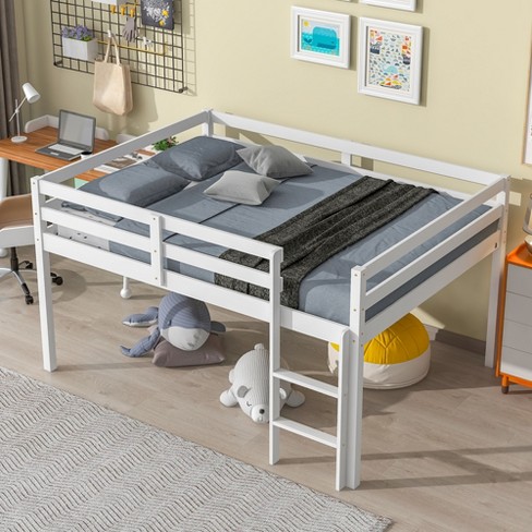 Short full clearance size loft bed