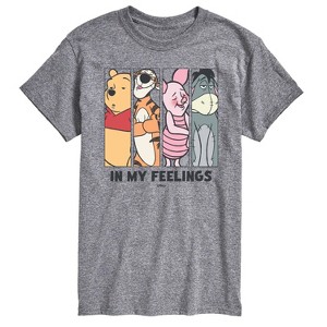 Men's - Winnie The Pooh - In My Feelings Short Sleeve Graphic T-Shirt - 1 of 4