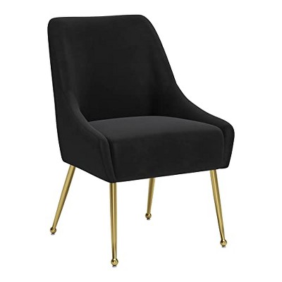 Zuo Maxine Dining Chair Black & Gold