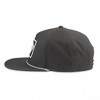 Adult Jack Daniel's Old No. 7 Logo Rubber Patch Snapback Hat - 2 of 4